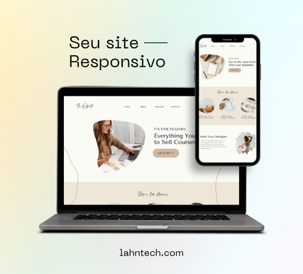 Criação de sites e landing pages